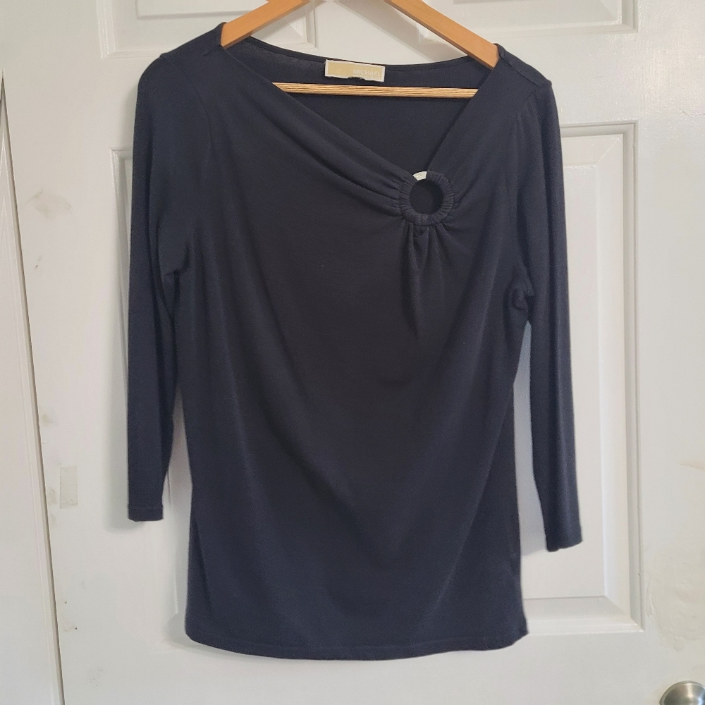 Michael Kors black top size L  *C4